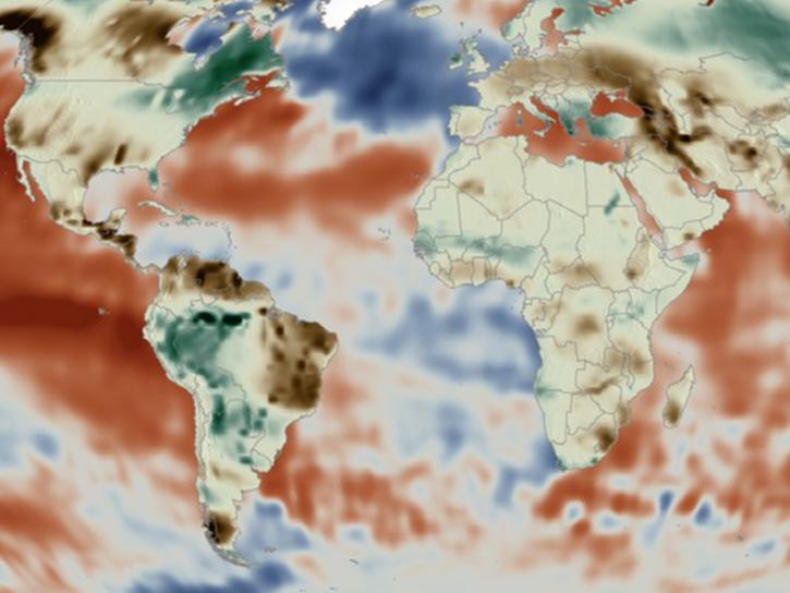 vegetation index anomalies visualization predicting Rift Valley Fever