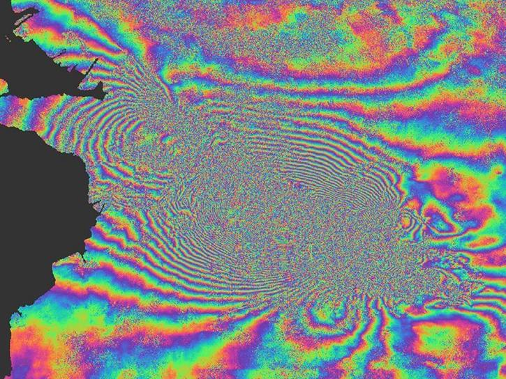 2016 Kumamoto Earthquake interferometry