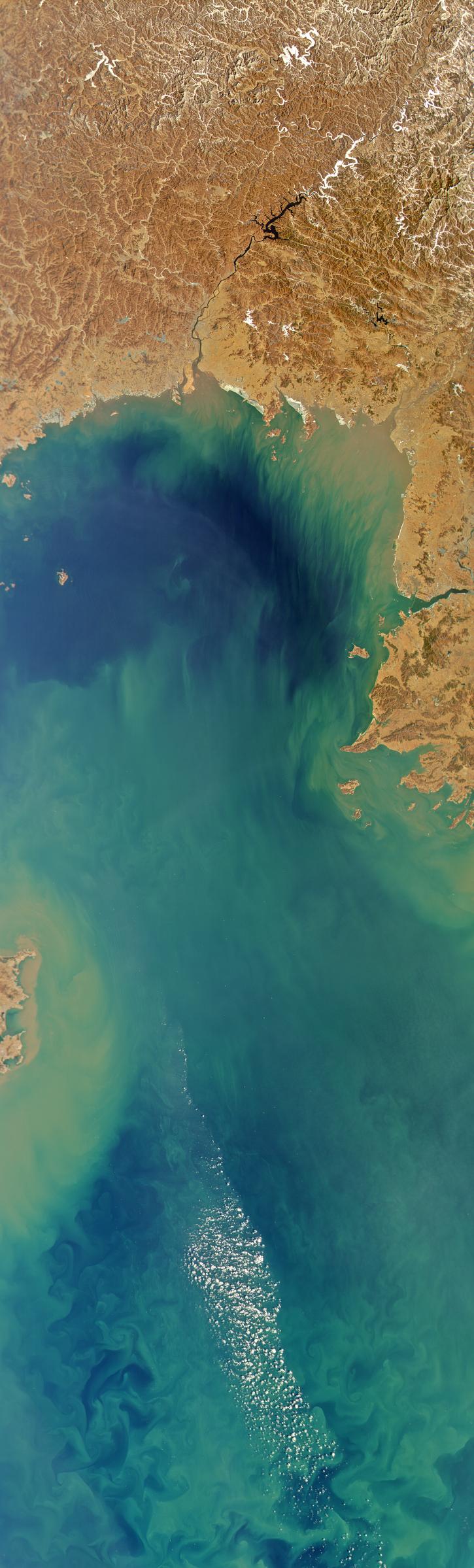 Yalu River/Yellow Sea, China