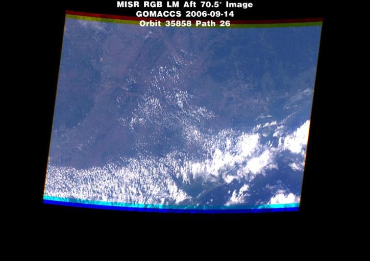 Houston: Sept. 14, 2006, 70° Aft Camera 275 m Local
