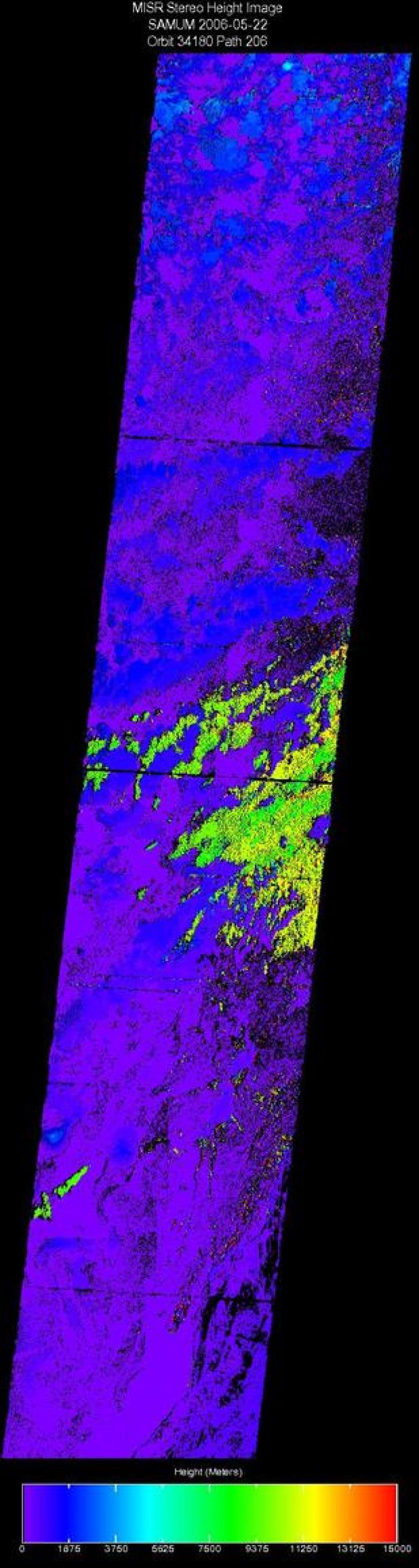 May 22, 2006, Stereo Height 1.1 km