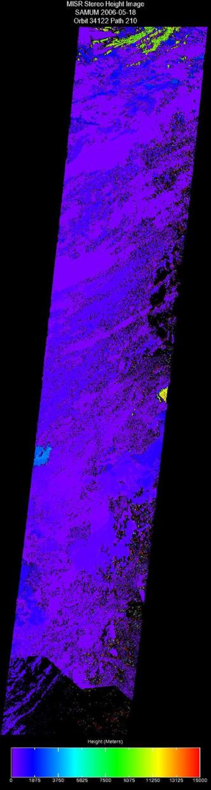 May 18, 2006, Stereo Height 1.1 km