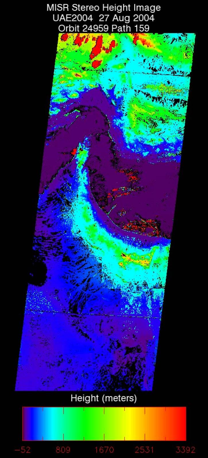 SaihSalem: Aug. 27, 2004, Stereo Height 1.1 km
