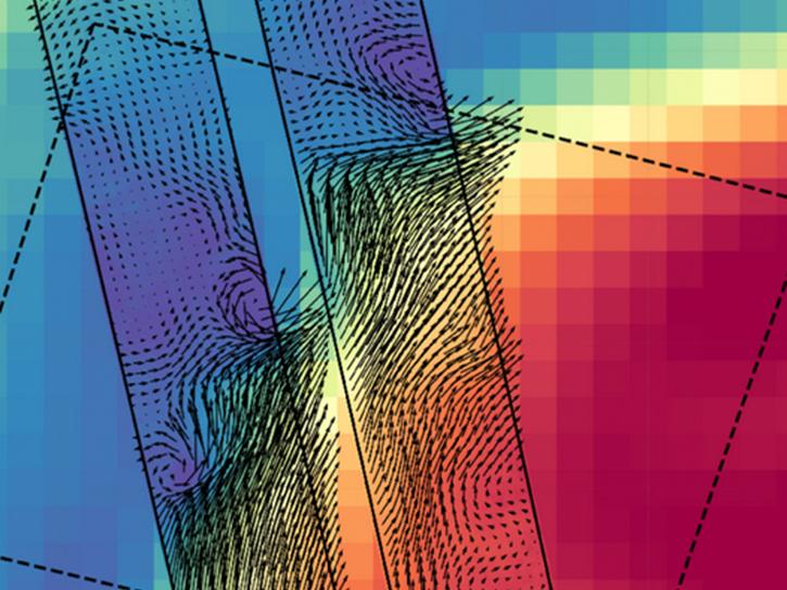 SWOT image of Gulf Stream Eddy