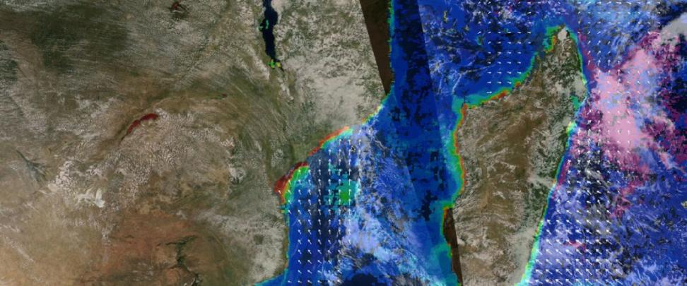 Cyclone Idai over Africa
