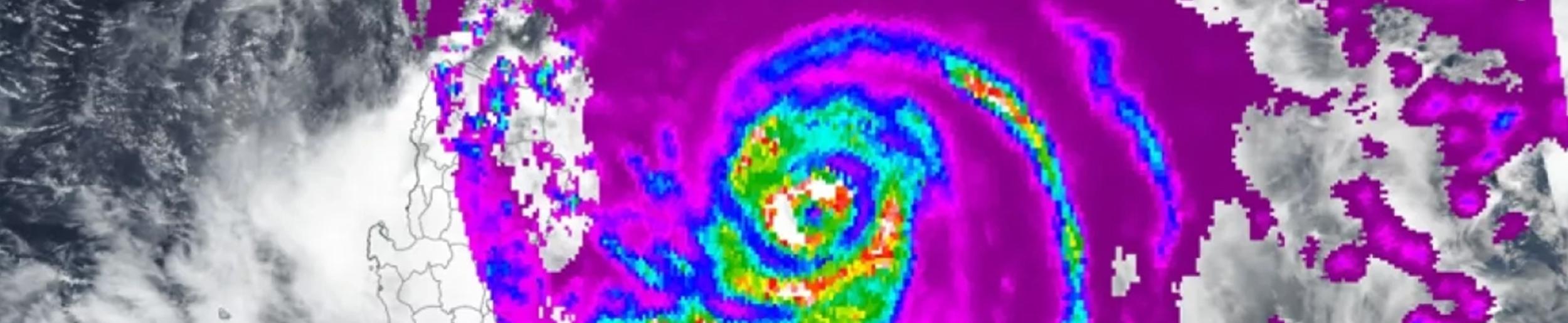 image of AMSR2 data