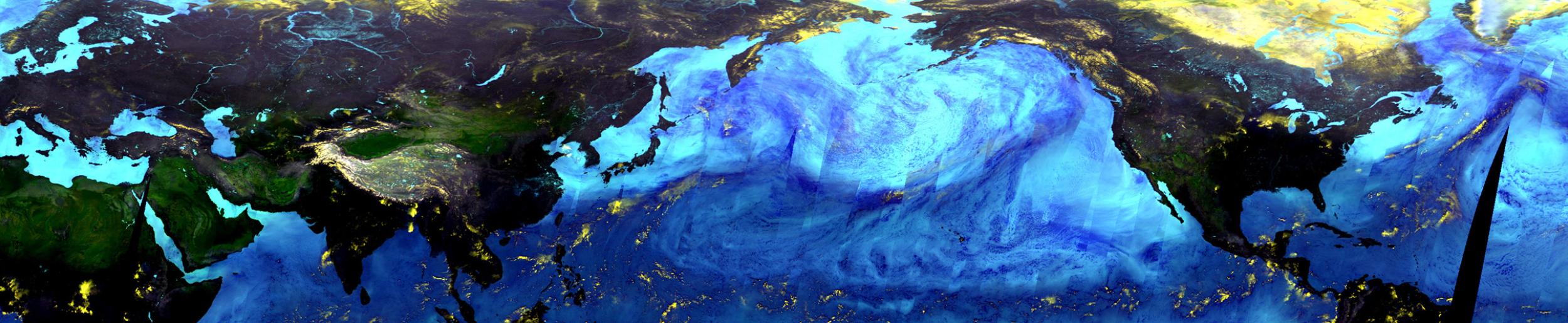image of AMSR ocean data