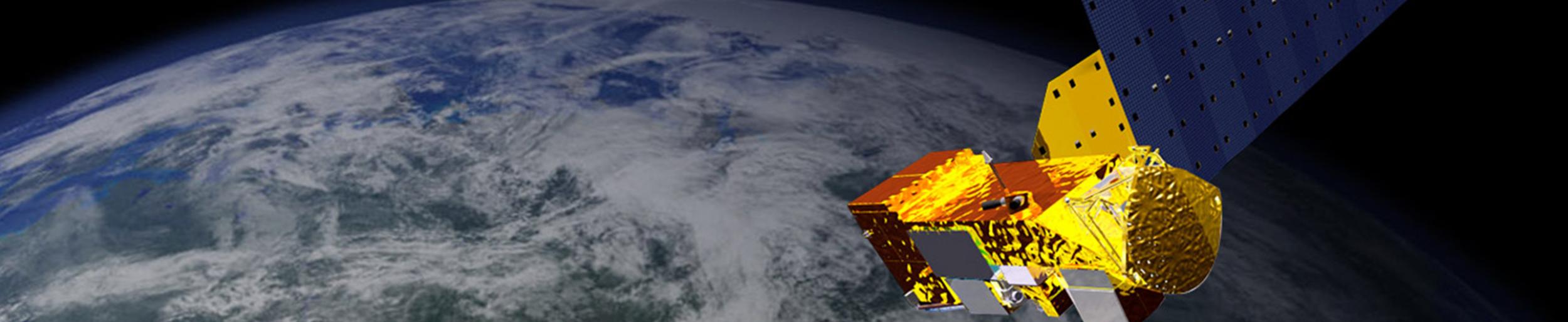 image of AQUA satellite