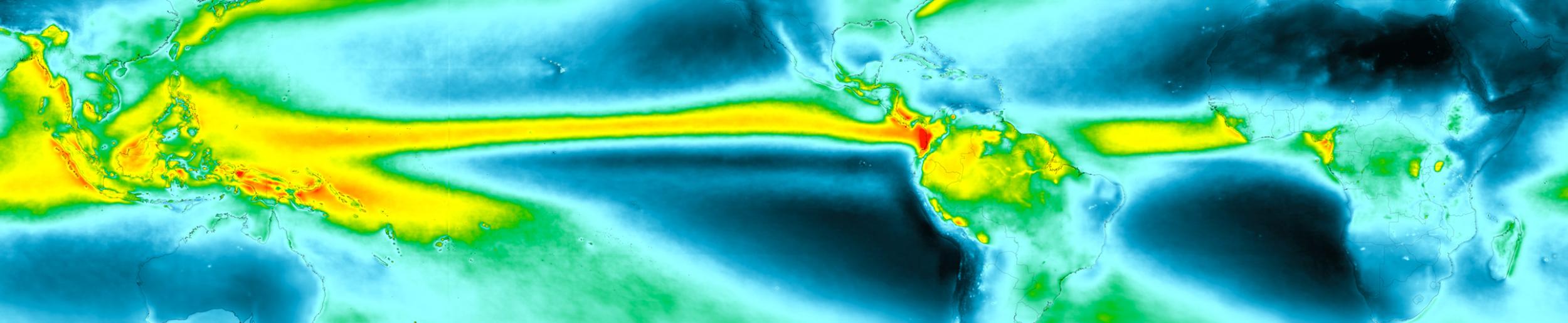 image of precipitation radar data
