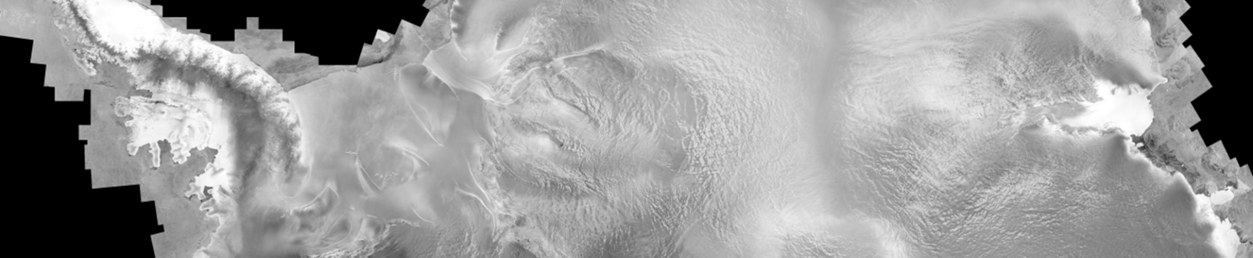 image of RADARSAT-1 ice sheet data over Antarctica