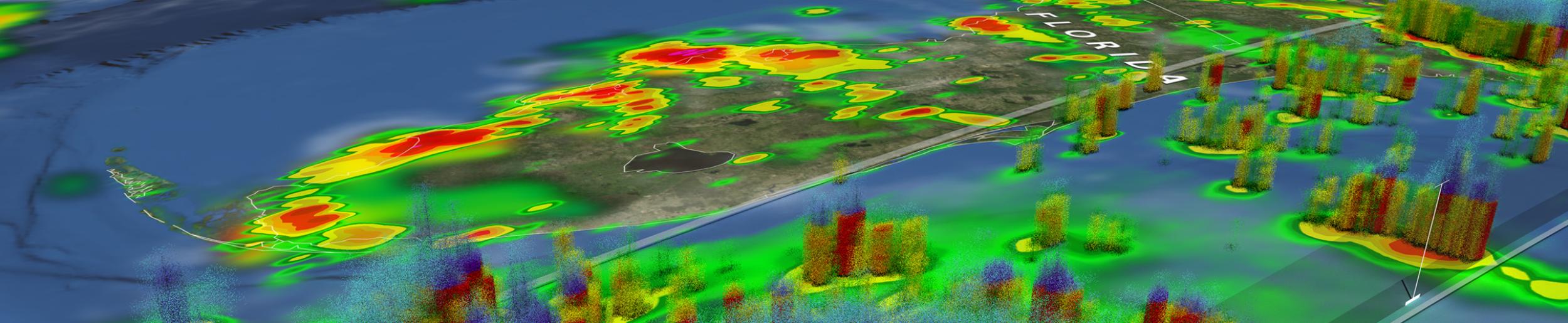 image of SSMIS precipitation data