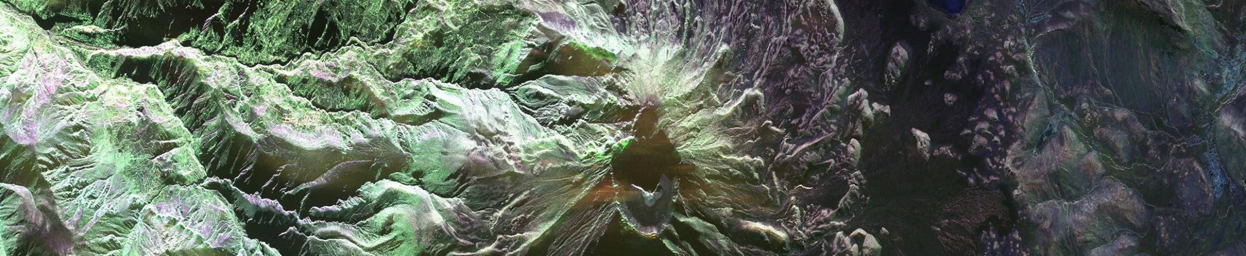 image of Ubinas volcano