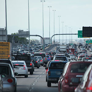 Vehicles emit many of the chemicals that cause Denver’s brown cloud of air pollution