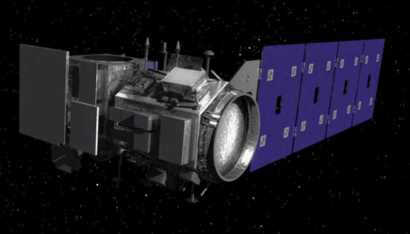 Artist rendition of ICESat-2 satellite.