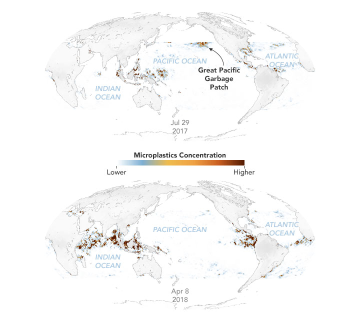 Tracking Ocean Plastic From Space Earthdata