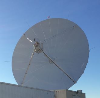 This is an image of the Aqua data ground station.