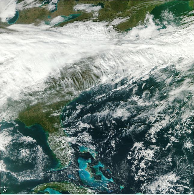 This is the VIIRS first light image.