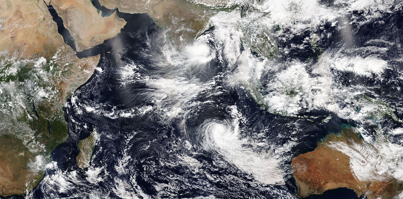 cyclones asani and karim