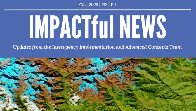Cover image for the IMPACT 2023 newsletter titled IMPACTful News