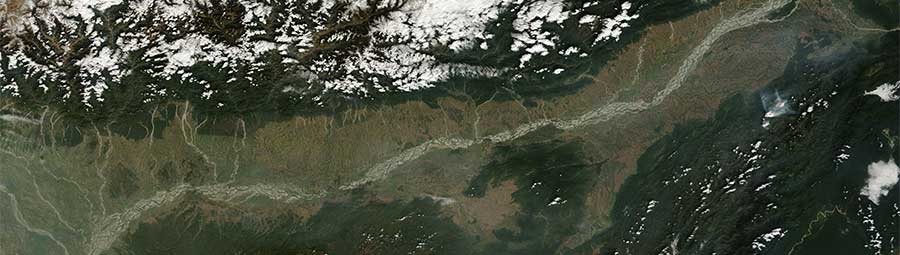 Brahmaputra River, India - feature page