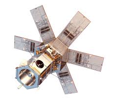 Photo of the DigitalGlobe Worldview-4 satellite.