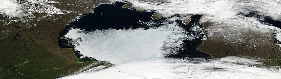 Ice in the Hudson Bay, Canada - feature page