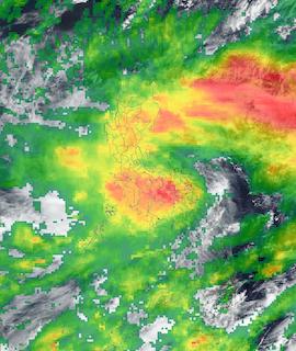 Super Typhoon Goni on 1 November 2020 (VIIRS/Suomi NPP) - Feature Grid