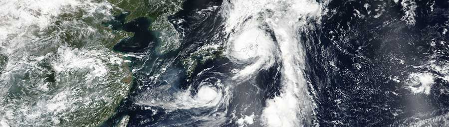 Tropical Storm Mindulle over Japan and Tropical Storm Lionrock - feature page
