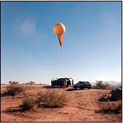 helium weather balloon