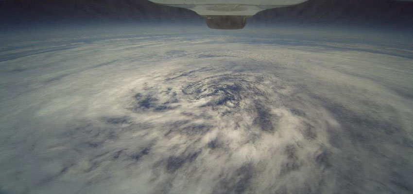Photograph of Hurricane Frank