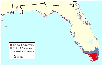 NGVD Florida sea level