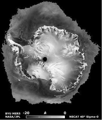 NSCAT scatterometer Antarctica
