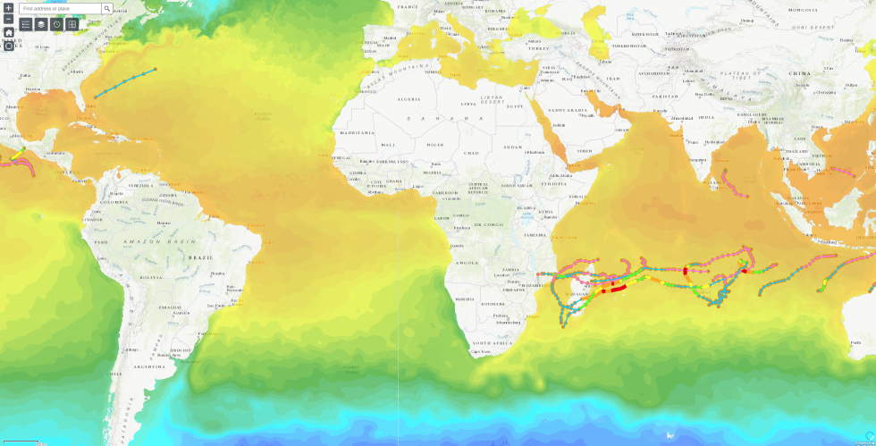 Observing Tropical Storms using NASA GIS Data