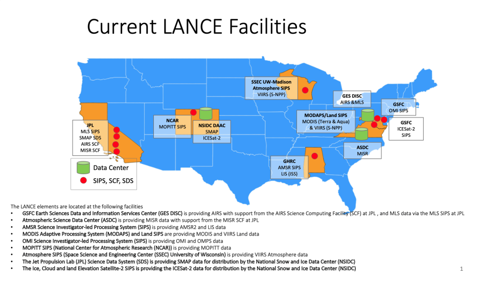 LANCE Facilities