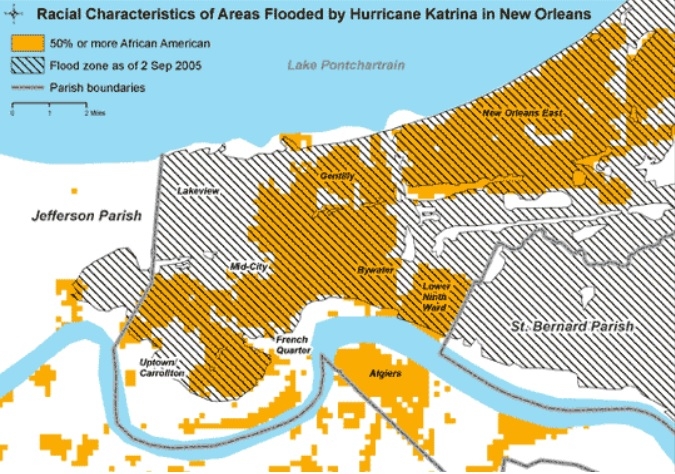 New Orleans flood demographics