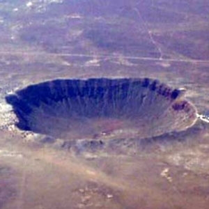 Image Meteor Crater Meteor Crater, located in north-central Arizona, is one of the most recent and well-preserved impact crater sites on Earth. 