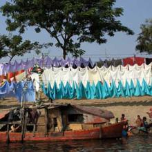 River water is part of life in Bangladesh and when contaminated it can spread cholera. 