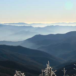 Photograph of the Great Smoky Mountains