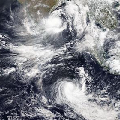 cyclones Asani and Karim