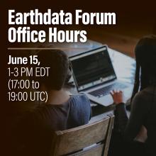 Earthdata Office Hours Announcement image