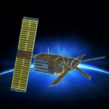 The image above shows the ERS-1 satellite.