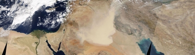 Dust Storms in Iraq and Saudi Arabia - feature grid