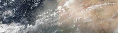 Dust Storm off West Africa - feature page