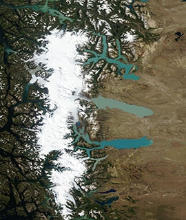 Los Glaciares National Park, Argentina - feature grid