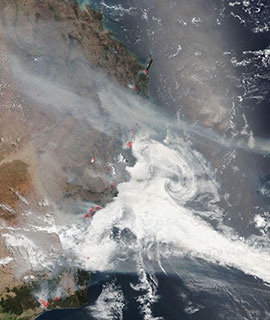  Fires continue in New South Wales and Queensland, Australia - feature grid
