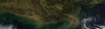 New Orleans and the Mississippi River Delta - feature grid