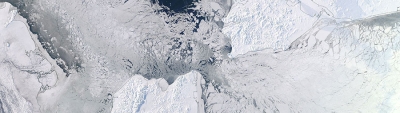 Sea Ice in the Bering Strait - feature grid