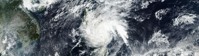 Typhoon Melor over the Philippines - feature grid