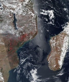 Fires Mozambique Madagascar - Cover