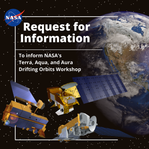 Request for Information: Terra, Aqua, Aura Drifting Orbits Workshop Terra Aqua Aura Drift Workshop RFI Image